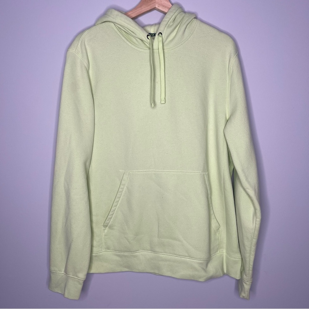 Women’s Tek Gear X-Large Ultra soft fleece sweatshirt hoodie neon‎ green